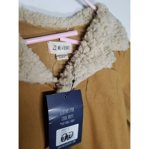 Me & Henry Corduroy‎ Jacket cotton size 5/6y lightweight schacket kids coat - Picture 10 of 12